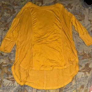Maurices Golden Yellow Tunic Top